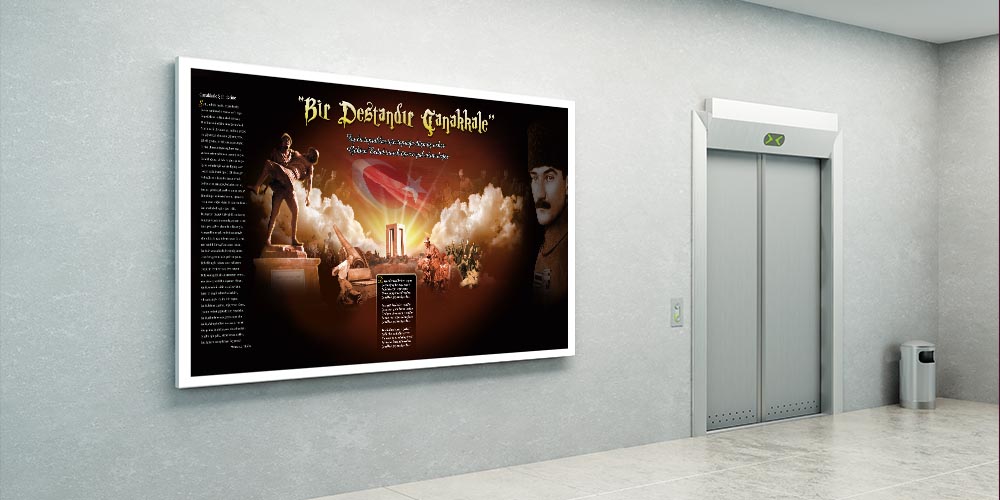 Çanakkale Destanı Temalı Dekor F-108