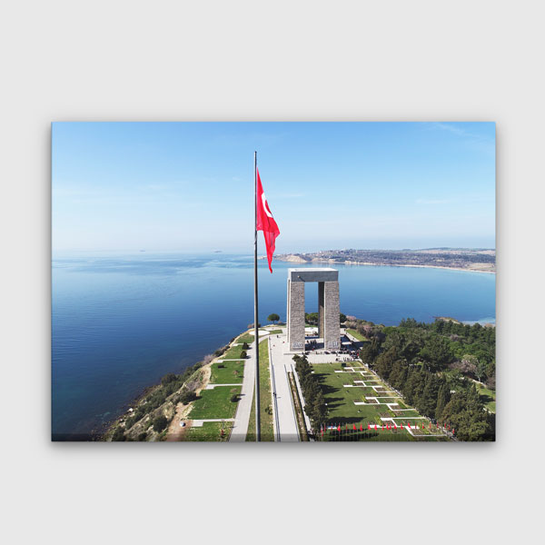 canakkale-duvar-tablo-11220-0 Çanakkale Şehitler Abidesi Kanvas Tablo – 11220