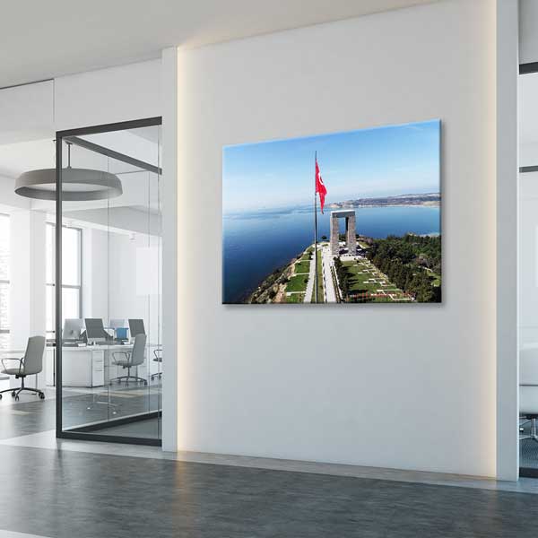 canakkale-duvar-tablo-11220-03 Çanakkale Şehitler Abidesi Kanvas Tablo – 11220