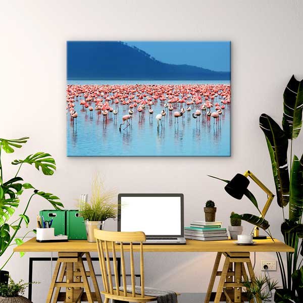 Flamingolar Kanvas Tablo 13293