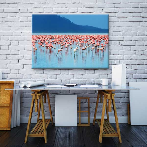 Flamingolar Kanvas Tablo 13293