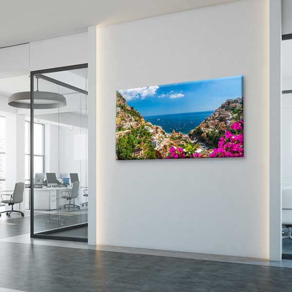 Positano İtalya Sahil Manzarası Kanvas Tablo – 13714