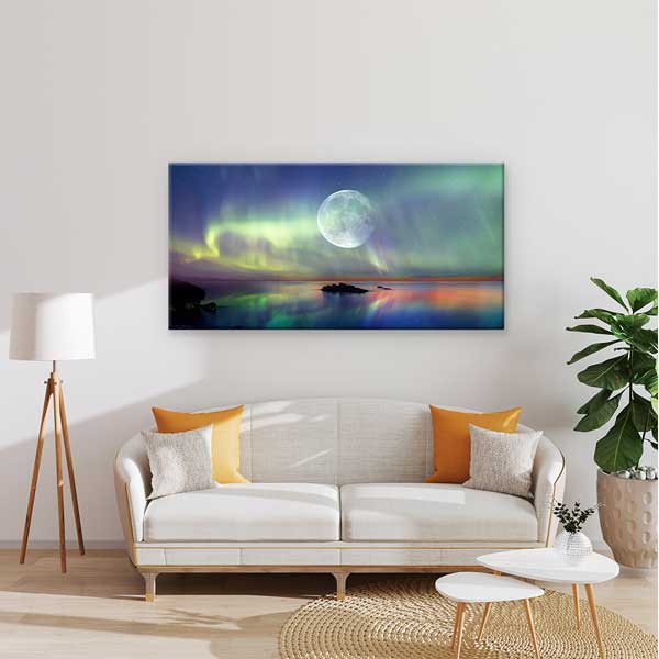 Sonbahar renkleriyle süslenmiş İsviçre Alpleri dağ köyü ve vadi manzarası. – 13739