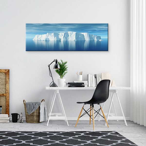 Buzdağı Manzaralı Kanvas Tablo 13869