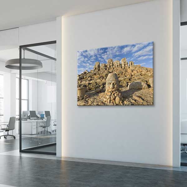 Nemrut Dağı Anıtsal Heykelleri Kanvas Tablo 11987