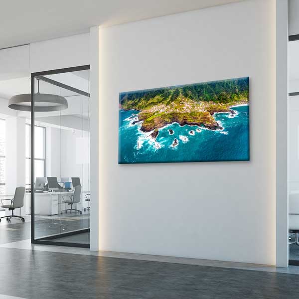 Porto Moniz Madeira Adası Sahil ve Okyanus Manzarası Kanvas Tablo – 13694