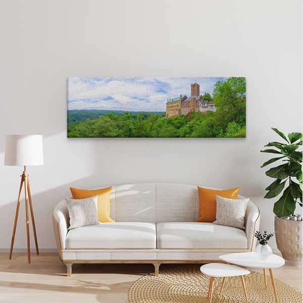 Wartburg Şatosu Manzaralı Kanvas Tablo 13870