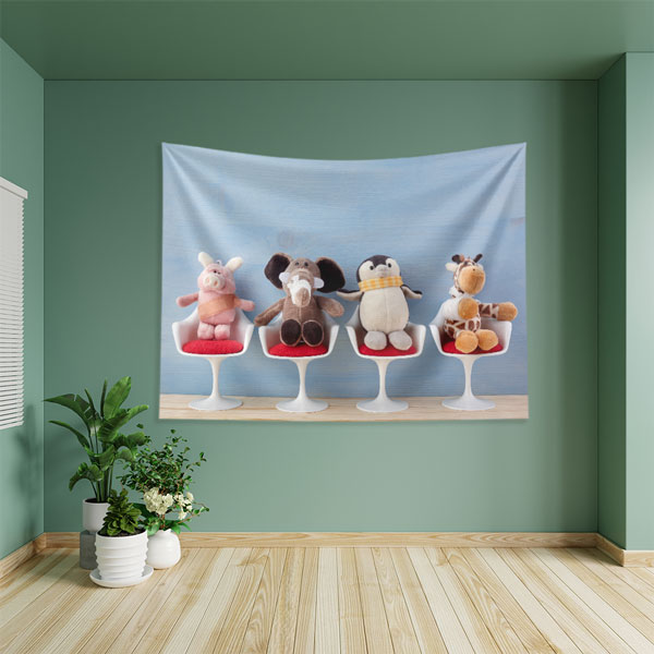 child-hospital-wall-decor-8405-03 Sıradaki Oyuncak Hayvanlar Duvar Örtüsü 8405