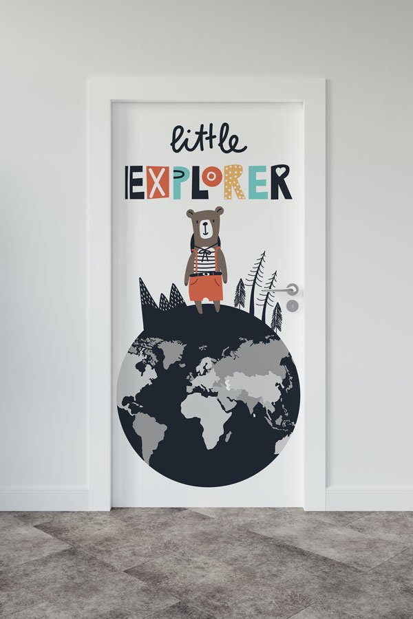 Bebek - Çocuk Odası Kapı Tasarımı 9928