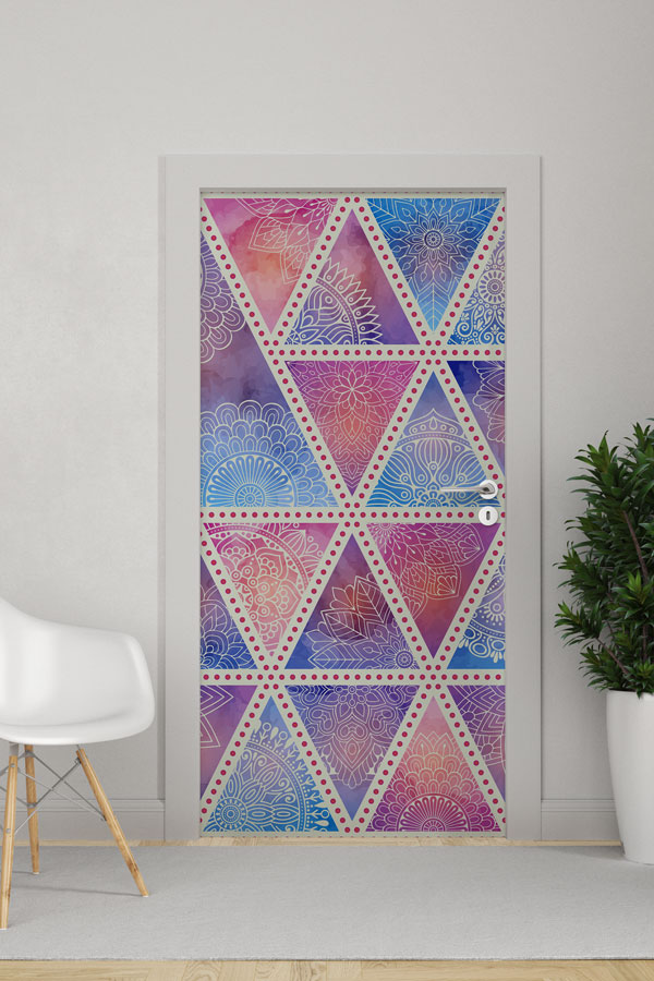 Çiçekli - Botanik Kapı Tasarımı 9366