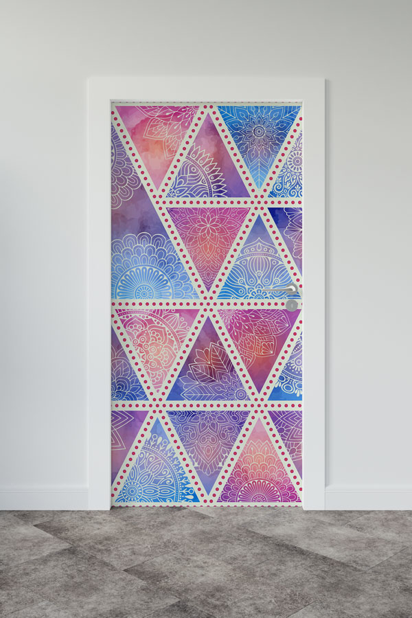 Çiçekli - Botanik Kapı Tasarımı 9366