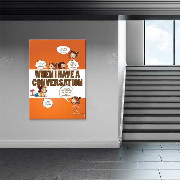Sessizce Çalış Başarı Gürültü Yapsın Motivasyon Poster Tablo – B-589