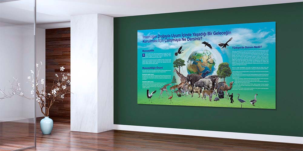 cografya-sinifi-f-111-07 Biyoçeşitlilik ve Doğa Koruması Temalı Duvar Dekoru F-111