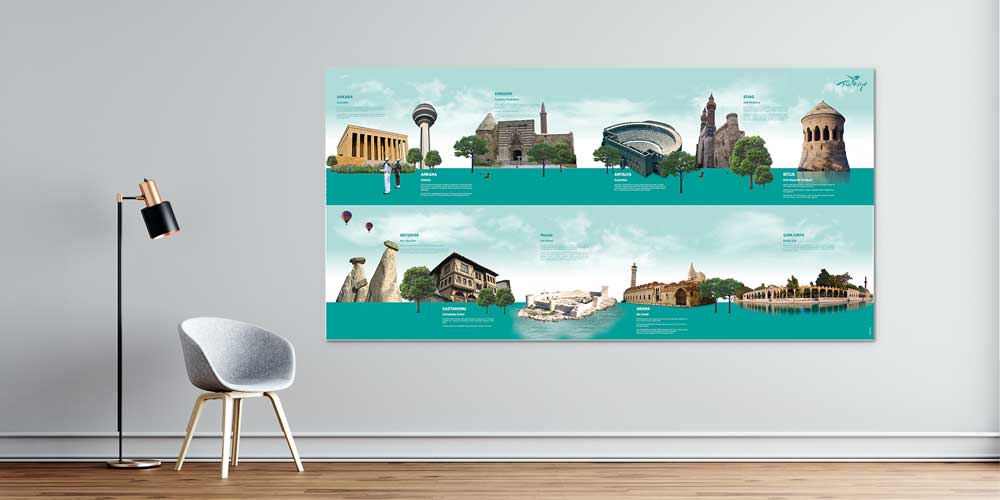 cografya-sinifi-f-126-00 Cennet Vatanım Duvar Dekoru - Tarihin İkonik Mirası F-126