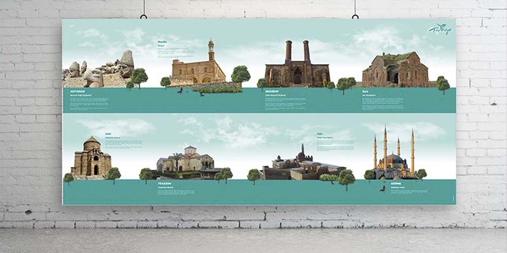 Cennet Vatanım Duvar Dekoru - Tarihin İkonik Mirası F-126