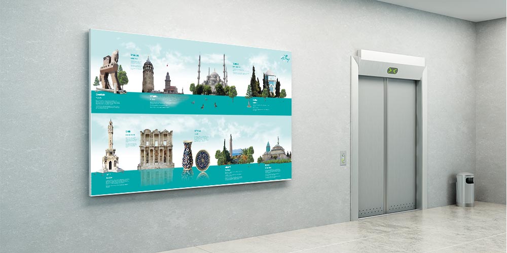 Cennet Vatanım Duvar Dekoru - Tarihin İkonik Mirası F-126