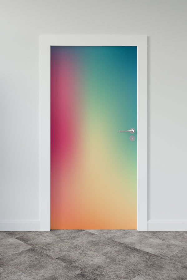 Soyut Sanat Kapı Tasarımı 9254