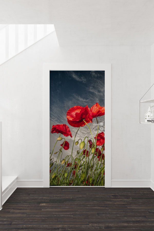 Çiçekli - Botanik Kapı Tasarımı 9332