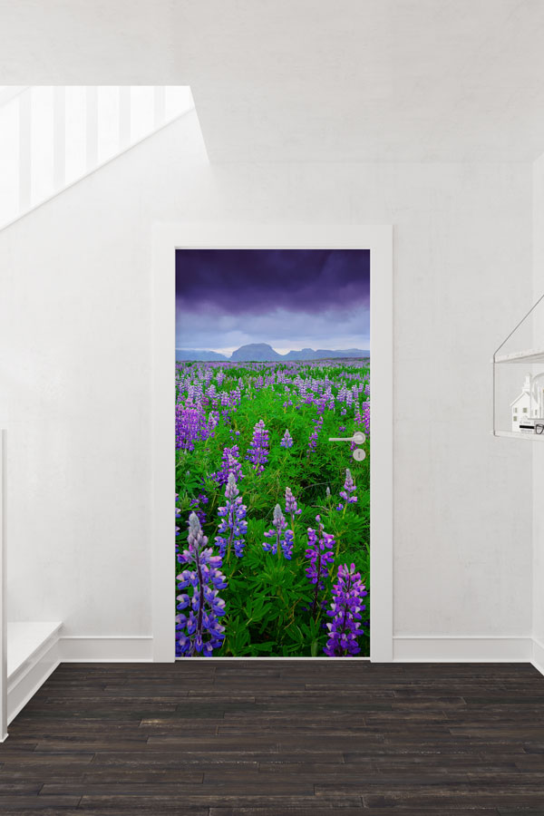 Çiçekli - Botanik Kapı Tasarımı 9333