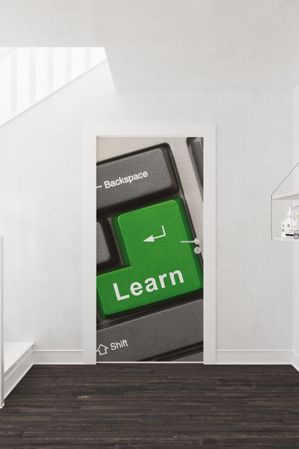 "Learn" Tuşlu Klavye Kapı Giydirme - Eğitim ve Öğrenme Odaları 8881