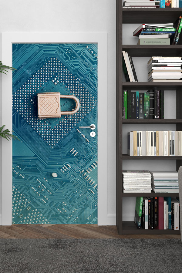 Siber Güvenlik ve Devre Kartı Kapı Giydirme - BT Sınıfı & Güvenlik Odası 8894