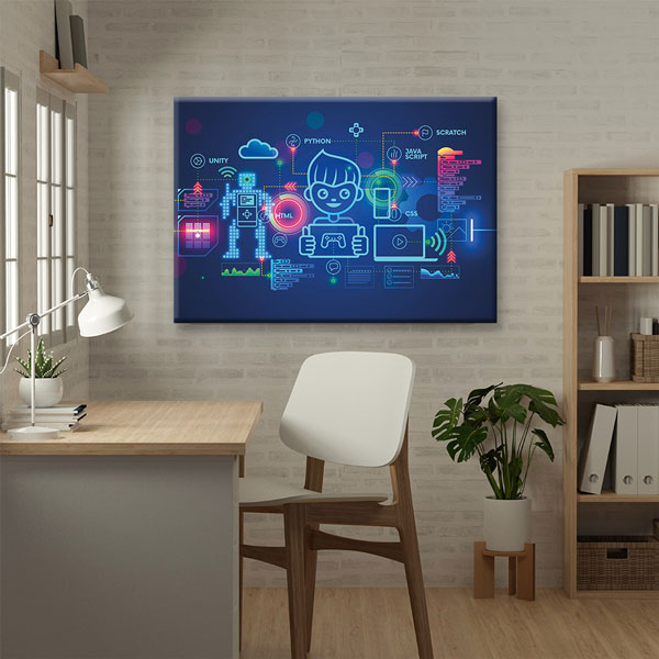 Kodlama ve Programlama Eğitim Posteri 10367