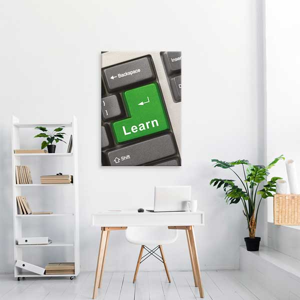 Learn Bilgisayar Eğitimi Motivasyon Posteri – B-416