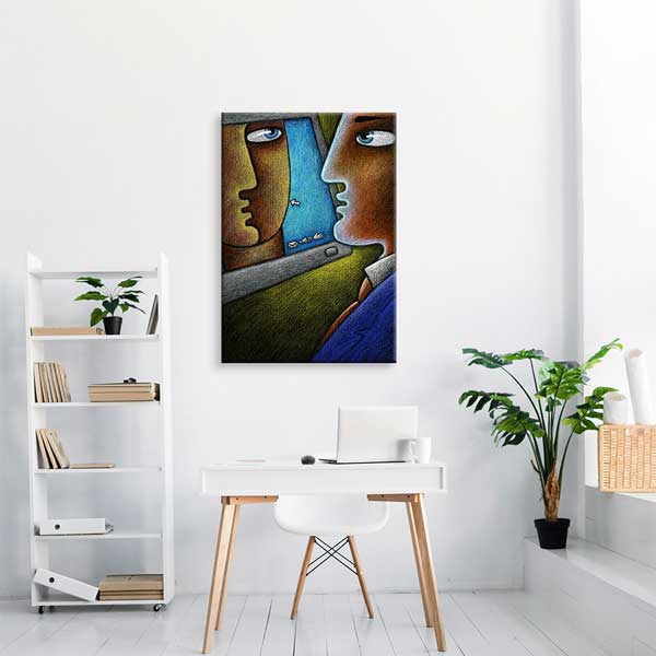 Dijital İletişim Sanat Eğitim Posteri – B-418