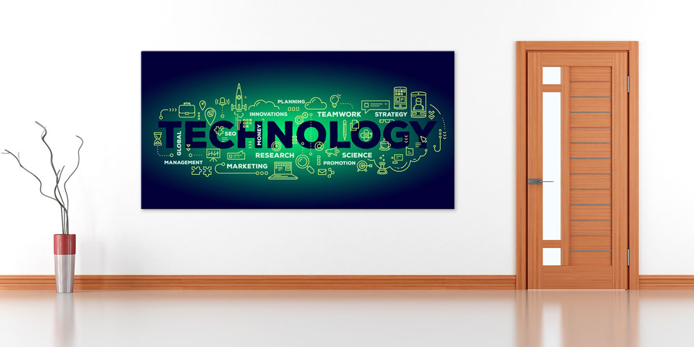 Endüstri ve Mühendislik Temalı Büyük Ebat Duvar Dekoru 7806