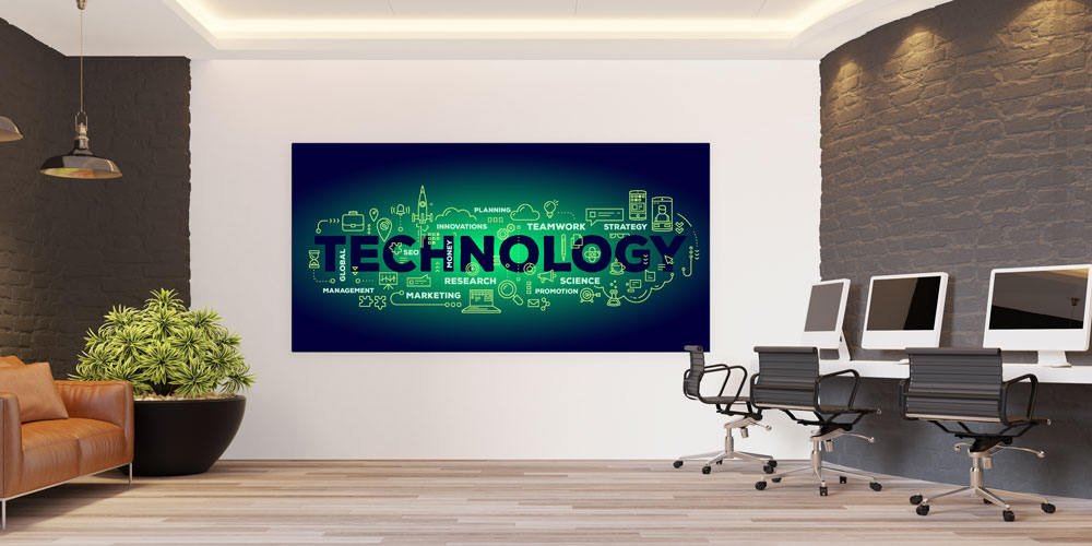 Endüstri ve Mühendislik Temalı Büyük Ebat Duvar Dekoru 7806