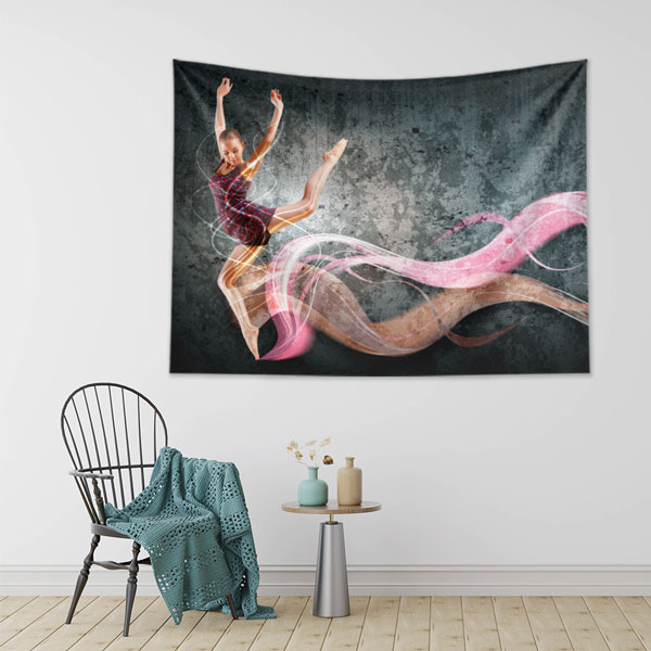 Dinamik Dansçı Duvar Örtüsü 8280