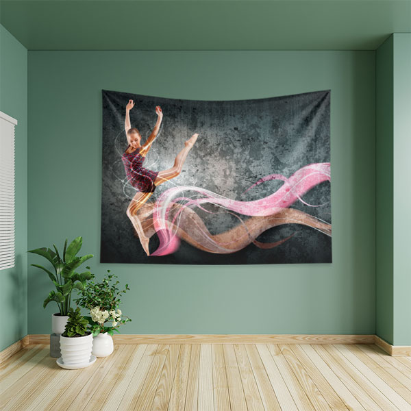 Dinamik Dansçı Duvar Örtüsü 8280