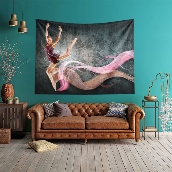 Dinamik Dansçı Duvar Örtüsü 8280