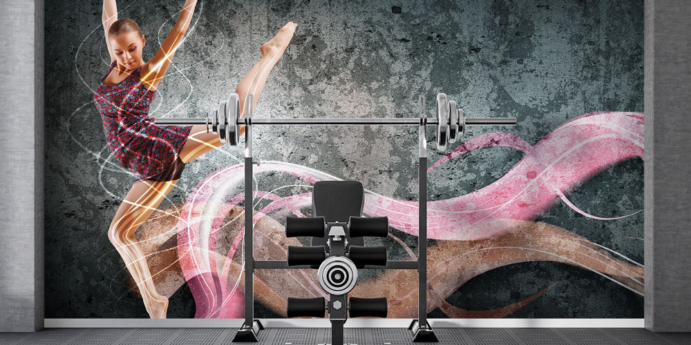 Dansçı Figürlü Duvar Kağıdı 5835