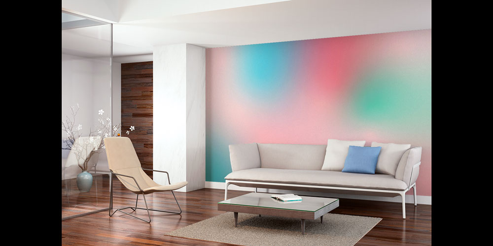 Pastel Geçişli Soyut Duvar Kağıdı 4170