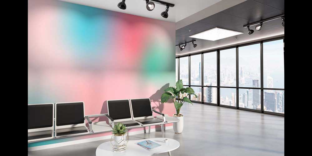 Pastel Geçişli Soyut Duvar Kağıdı 4170