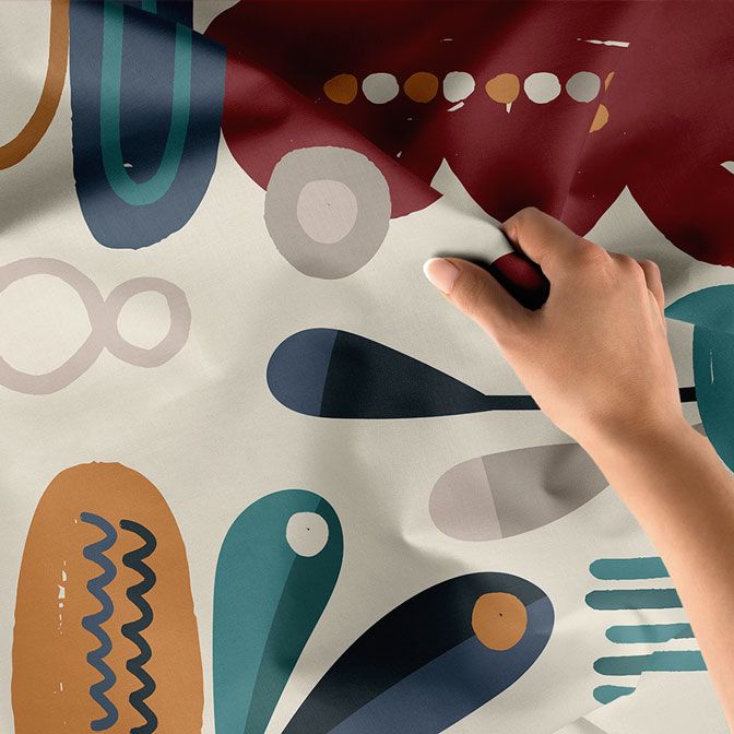 Soyut Renk Bloklu Minimal Duvar Örtüsü – Modern Sanat Duvar Dekoru 6270