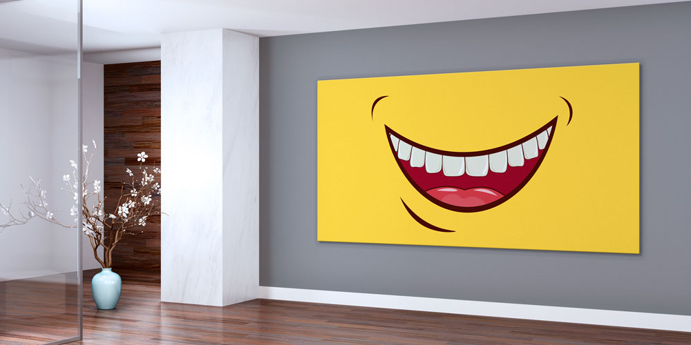 dental-school-wall-decor-7883-03 Diş Klinikleri İçin Dekoratif Duvar Görseli 7883
