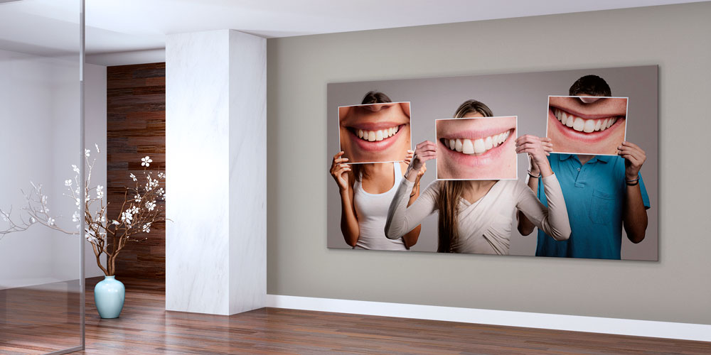 dental-school-wall-decor-7885-03 Gülümseyen Yüzler Dental Klinik Duvar Dekoru 7885