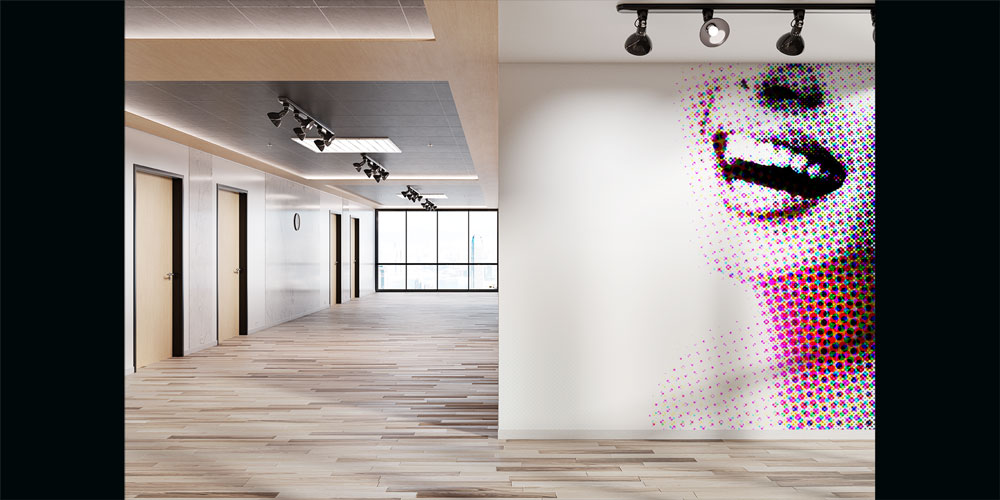 dentist-wall-decor-6001-02 Diş Klinikleri İçin Gülümseme Duvar Kağıdı 6001