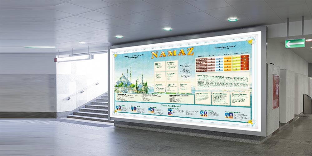 din-kulturu-sinifi-posterleri-f-256-07 Namazın Önemi ve Kılınışı Eğitim Posteri F-256