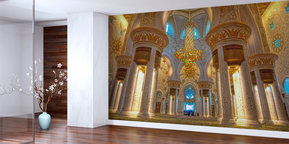 Şeyh Zayed Camii İç Mekan Duvar Kağıdı 10418