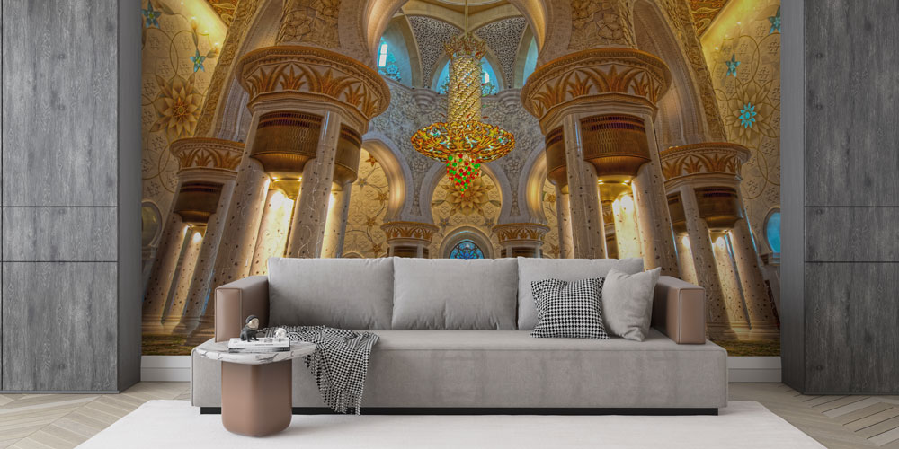 Şeyh Zayed Camii İç Mekan Duvar Kağıdı 10418