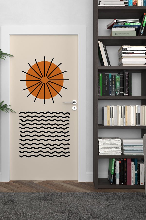 Minimal Dekor Kapı Tasarımı 9445