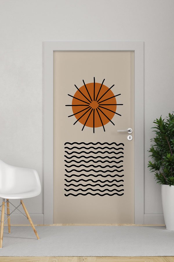 Minimal Dekor Kapı Tasarımı 9445