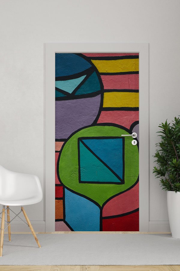 Grafiti Kapı Giydirme 9483