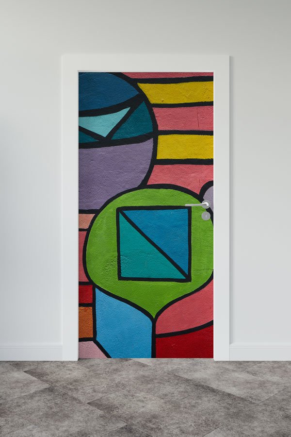 Grafiti Kapı Giydirme 9483