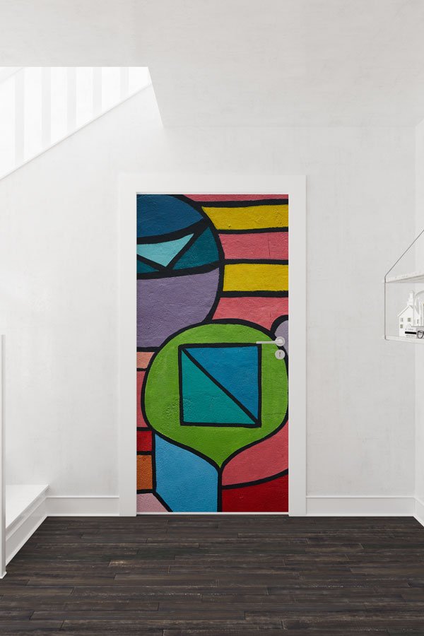 Grafiti Kapı Giydirme 9483