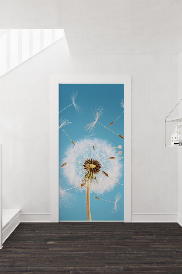 Çiçekli - Botanik Kapı Tasarımı 9335