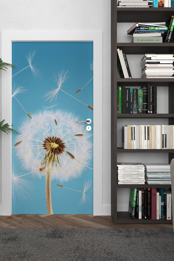 Çiçekli - Botanik Kapı Tasarımı 9335